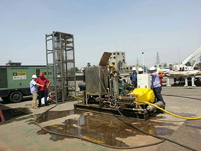 Water jet cutting project